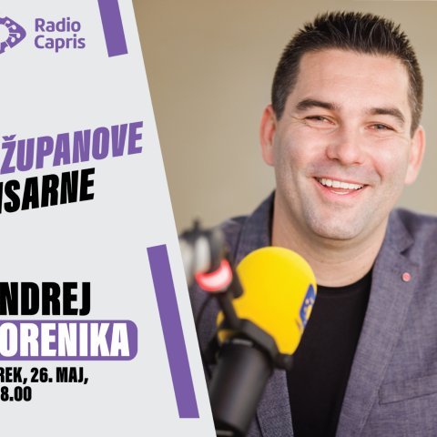 Iz županove pisarne: Andrej Korenika še zadnjič pred volitvami v Caprisovem studiu photo